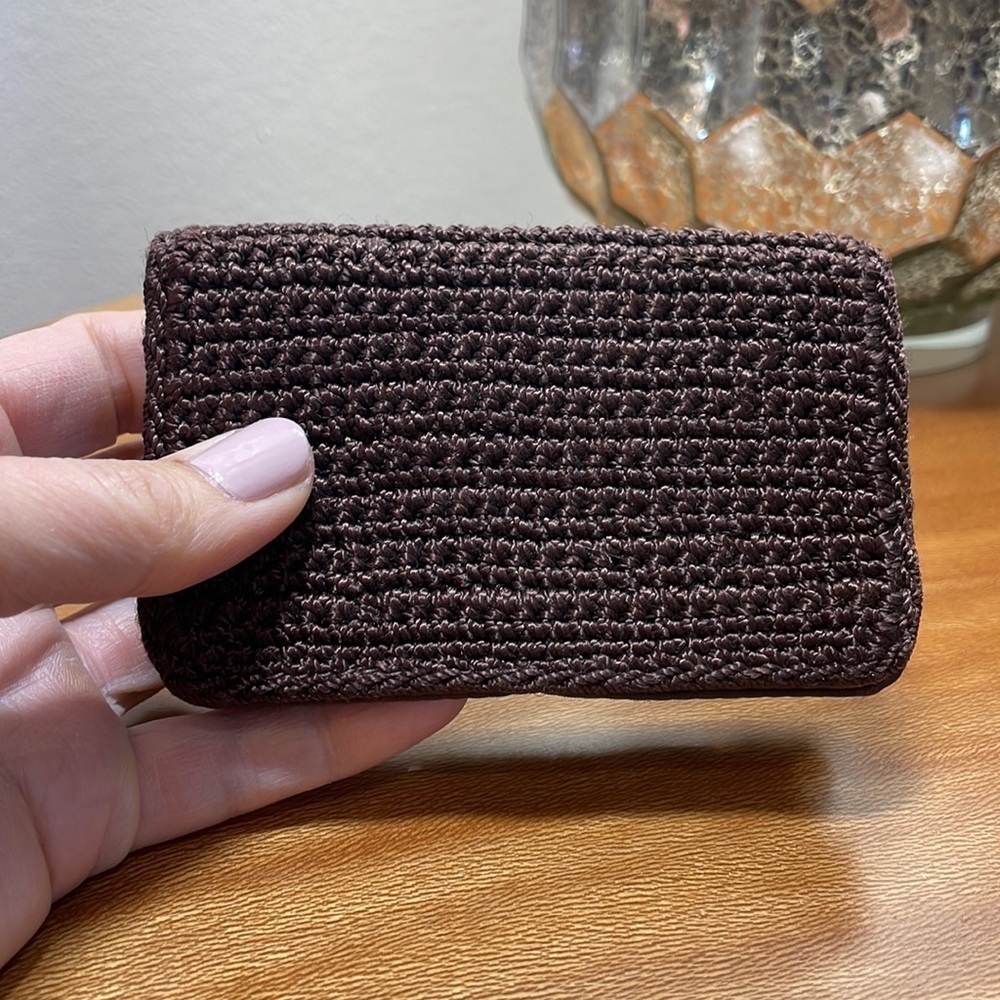 The Sak Small Woven Wallet Brown - Picture 10 of 12
